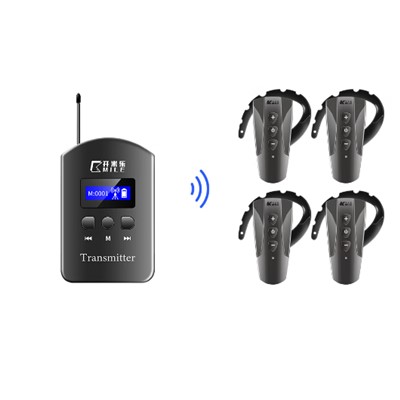 開米樂（KAIMILE）880 耳機(jī)/耳麥 1講+100接收+2個(gè)64位充電箱 一對(duì)多開米樂無(wú)線講解器